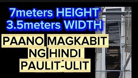 How to install high fix front with awning windows error-free
