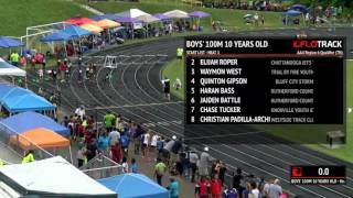 Boys 100 Finals Section 1 - Age 10