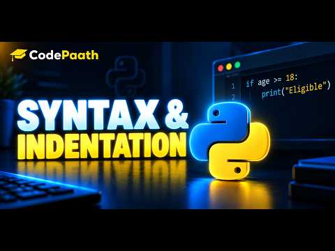 Python Syntax & Indentation Explained