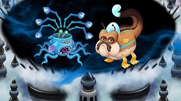 Pinghound and Anglow on Mythical Island Full Song  My Singing Monsters