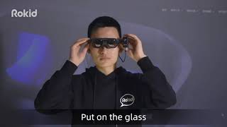 rokid vr glasses with body temperature measure function