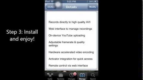 How to Record Your iPhone/iPod/iPad using Cydia [FAST AND EASY]
