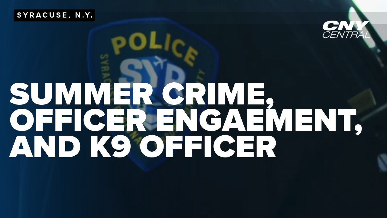 Chief of Police talks summer crime, officer engagement, and K9 Officer ...