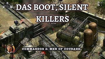 DAS BOOT, SILENT KILLERS | Mission 4 | Commandos 2: Men of Courage | PC, PS4, PS5 Games