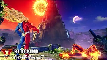 Street Fighter V: Champion Edition Gill New V-Skill II Blocking