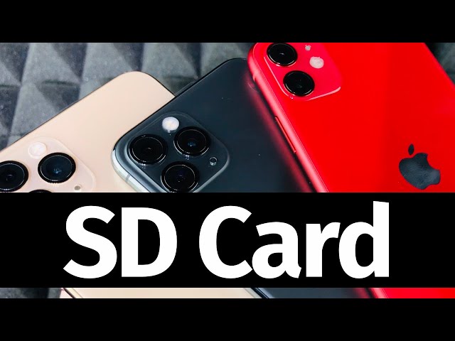 Does iPhone 11 have SD Card? - YouTube
