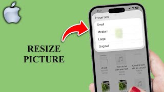 How to Resize A Picture on iPhone