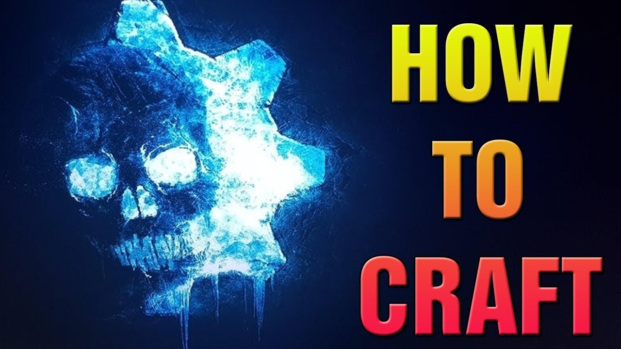 GEARS OF WAR 5 HOW TO CRAFT! Gears 5 Crafting Guide!
