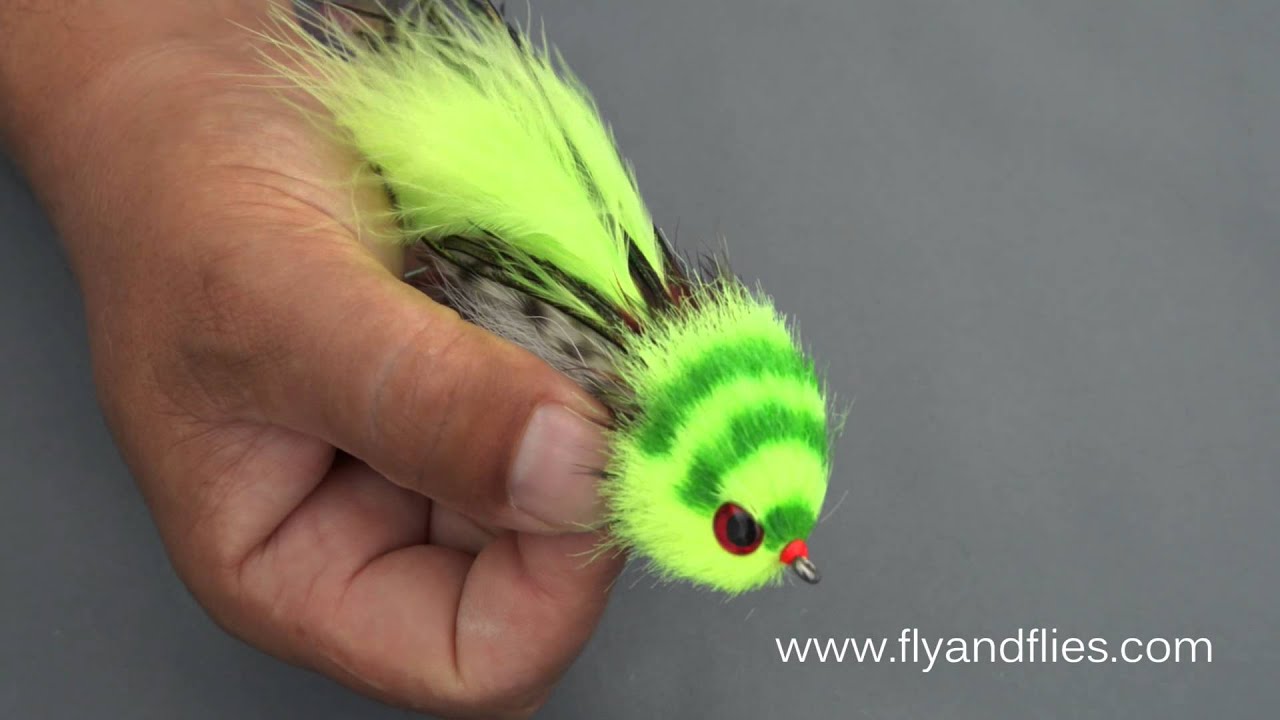 Rainy's® Granato's Chartreuse ChupaCabra - www.flyandflies.com