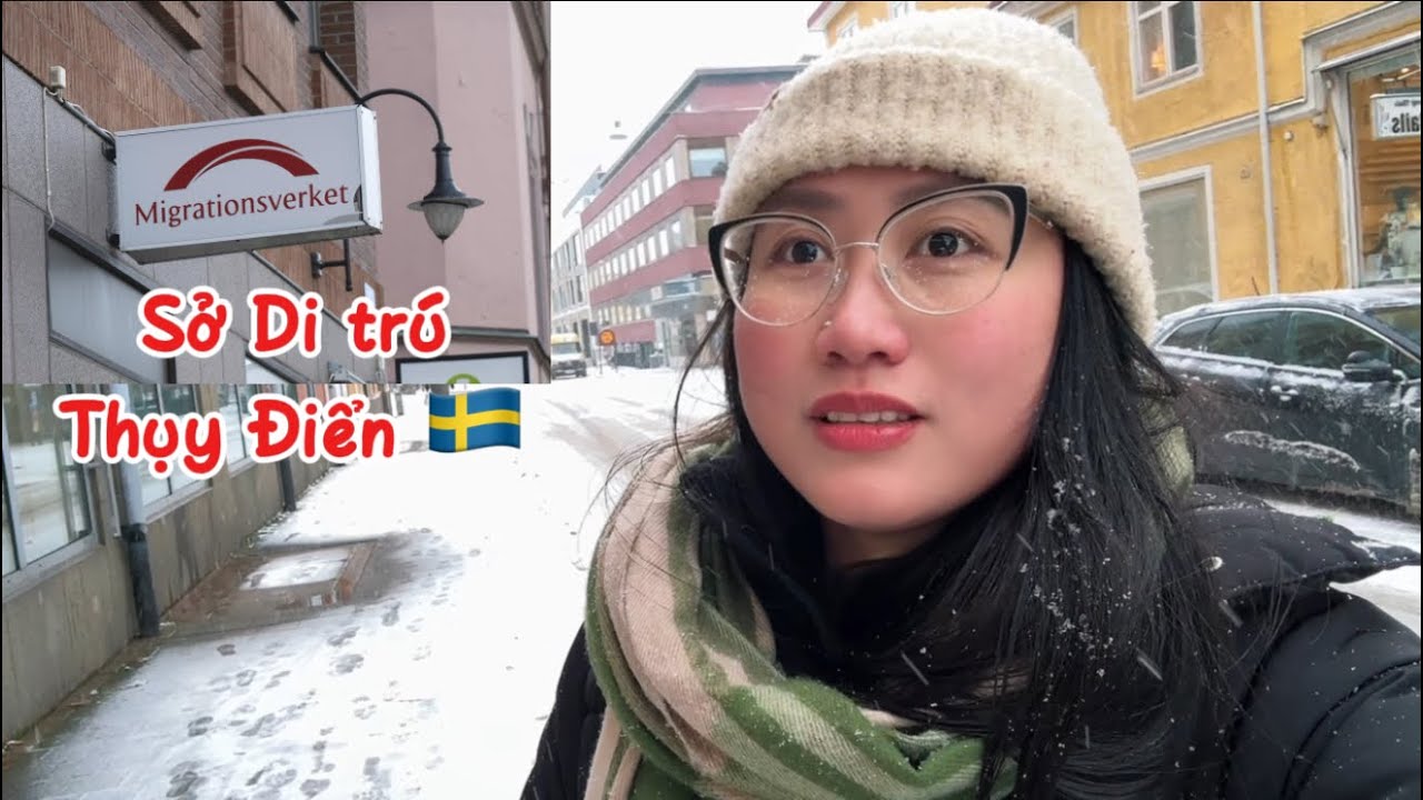 528/ Lần Đầu Như với Si đến Miền trung Thụy Điển làm thẻ Vĩnh viễn ra sao?