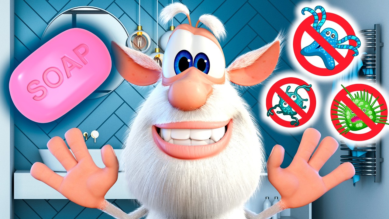 Booba 😀  Umyj ręce! 💦 Śmieszna kompilacja  🍿 Super Toons TV - Bajki Po Polsku