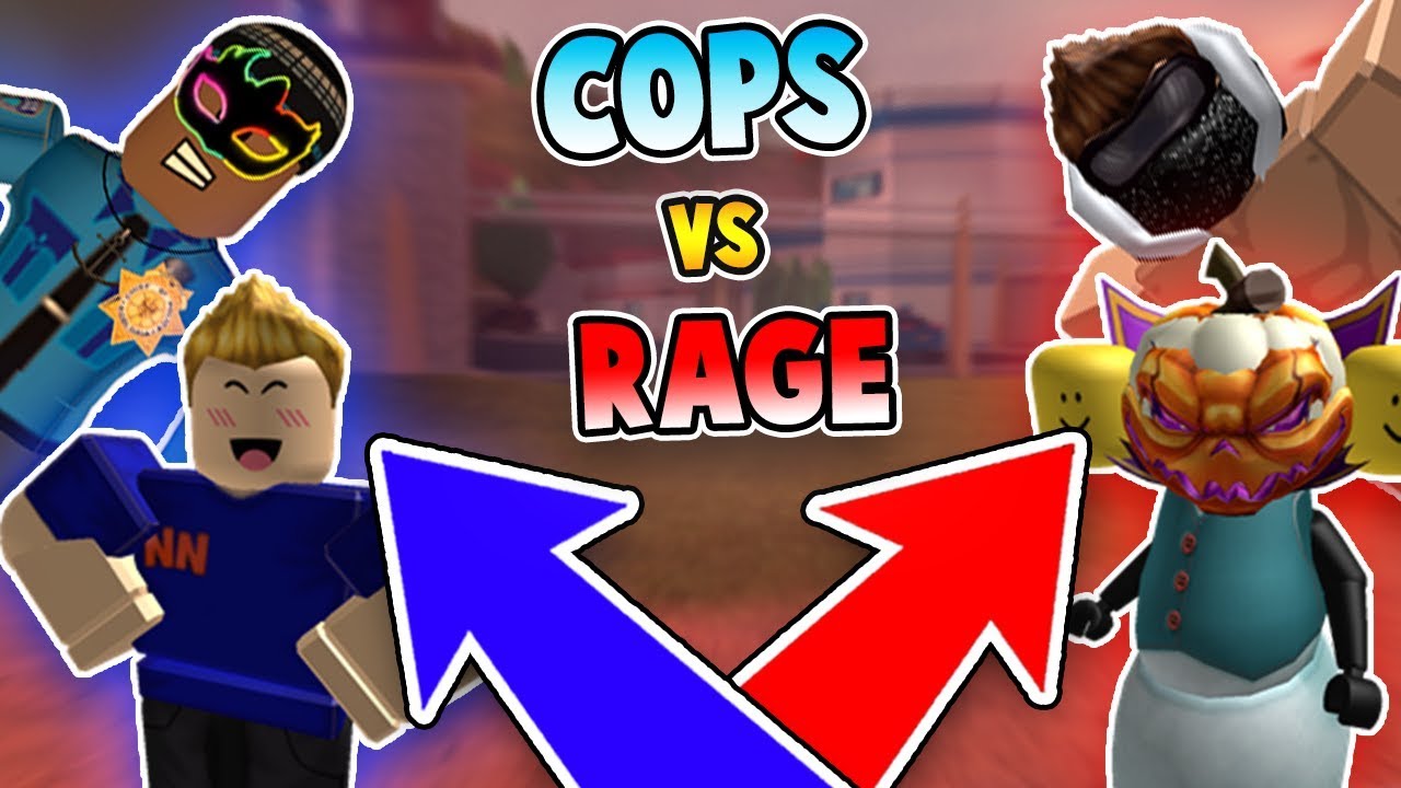 CAMPING COPS vs RAGING CRIMINALS *EPIC BATTLE*?! (Roblox Jailbreak)