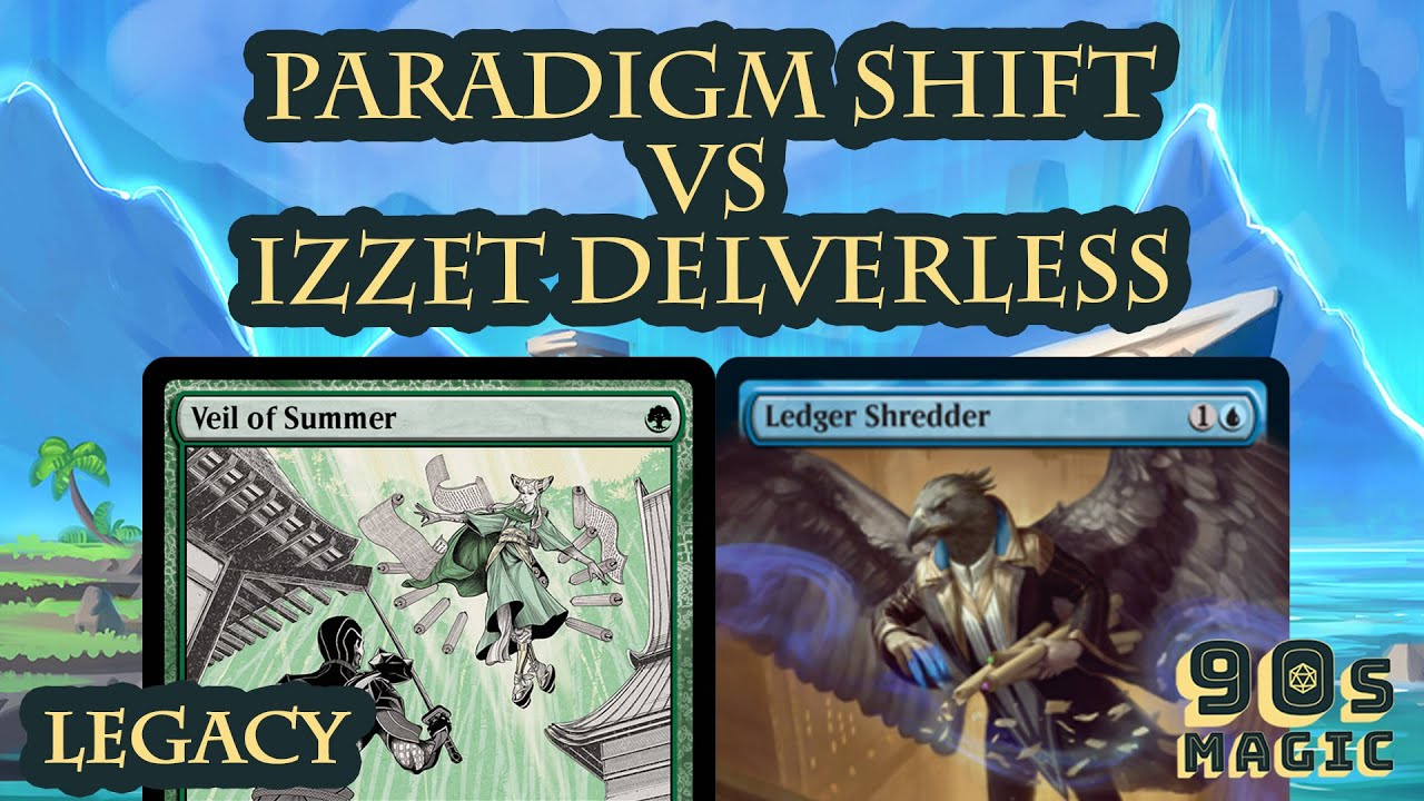 UR Delver vs Paradigm Shift Combo [MTG Legacy]
