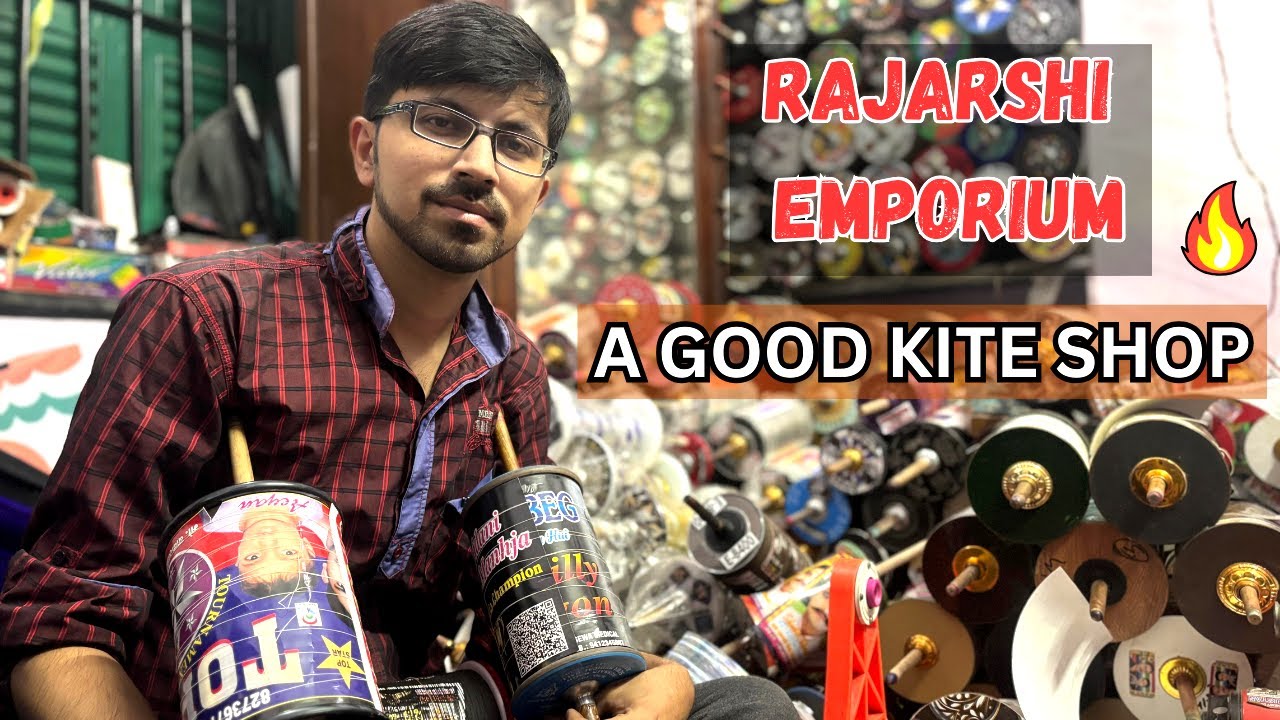 RAJARSHI EMPORIUM || KITE SHOP REVIEW|| KOLKATA||