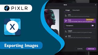 Quick & Easy Series: Exporting Images in Pixlr X screenshot 4