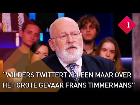 “Wilders heeft de afgelopen dagen alleen maar over het grote gevaar Timmermans getwittert” | Op1