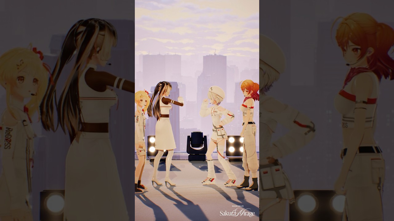 【#ReGLOSS3Dライブ】よく分からなくなるらではじ【おまけ】 #ReGLOSS #shorts