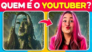 QUEM É O YOUTUBER NA IMAGEM? 🌄👀 QUIZ DE ILUSÃO DE ÓTICA!