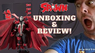McFarlane toys CLASSIC SPAWN Kickstarter Unboxing and Review!