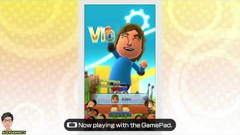 [Bonus Clip] Wii party U - Tabletop Gauntlet ( No Sound, No Ad )| AlexGamingTV