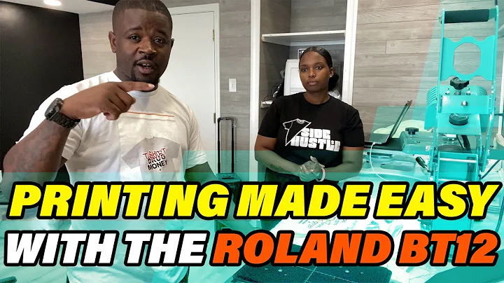 Making Money With The Roland BT-12 Craft DTG Machi...