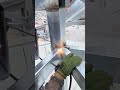 Installation and welding of roof trusses
