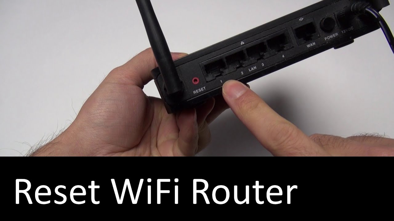 WiFi Router: Factory Reset With Button