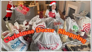 VLOGMAS DAY 2- CHRISTMAS DECOR SHOPPING