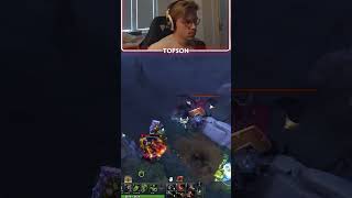When Topson Got Mad on a ROSHAN in Dota 2 #outplay #dota2 #gaming #outplayed