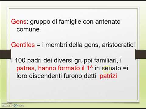 Roma, struttura sociale