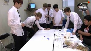 [BANGTAN BOMB] BTS Match! (2) hit the bottle top - BTS (방탄소년단)