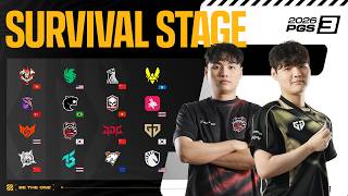 SURVIVAL STAGE | 2026 PGS 3 | Gen.G Esports, Crazy Raccoo...