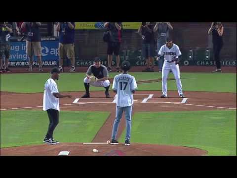 Josh Jackson's first pitch misses the mark