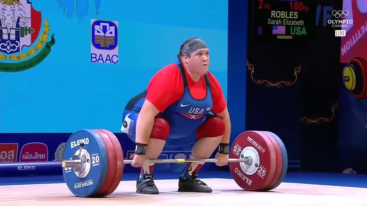 Sarah Robles (USA)  285kg 10th Place  2019 World W...
