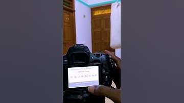 Canon Camera | Self Timer | Setting | Setup Video #Candid #photography #aarambikkalama #Shorts