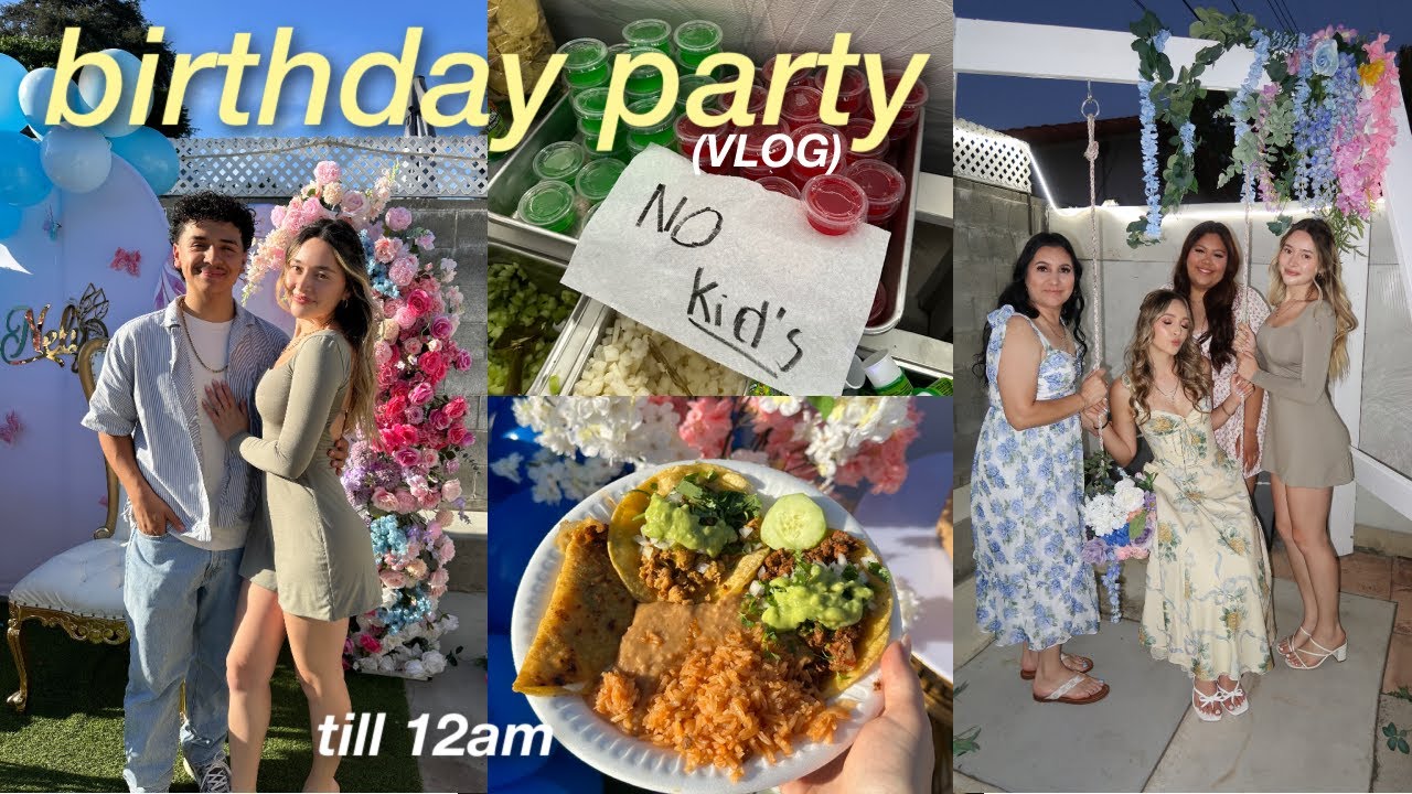 the most chaotic weekend party vlog *17th birthday* | Nely's bday