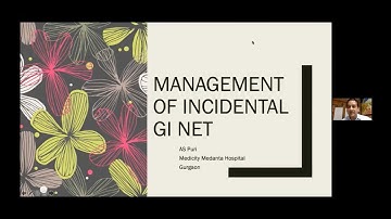 ISG MASTERCLASS: (15) Approach to a patient with incidentally detected neuro-endocrine tumour