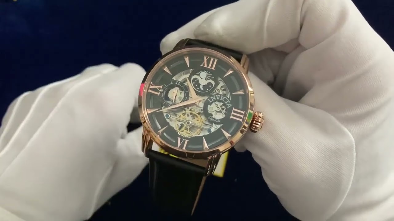 Invicta Mens Automatic Objet D'Art 69506 Watch – Unboxing & Review