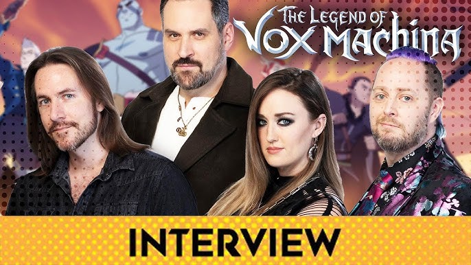 A @gabiiorsini conversou com o elenco de The Legend of Vox Machina, o