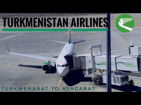 TRIPREPORT | Turkmenistan Airlines (ECONOMY) | Boeing 737-700 | Turkmenabat - Ashgabat