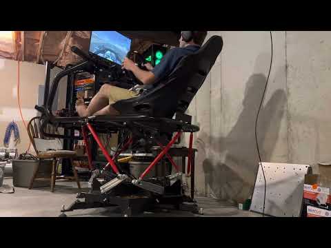 Initial Testing On Custom 6DOF Hexapod Motion Simulator F1