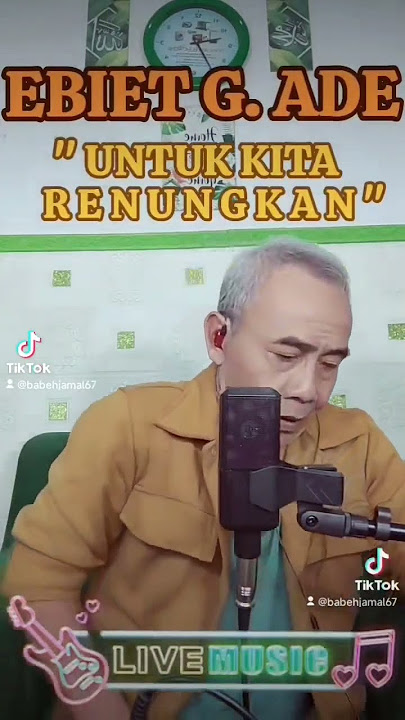UntukKitaRenungkan #Ebiet.G.Ade #Nostalgia https://www.tiktok.com/@babehjamal67?_t=8rIAsKxmNxn&_r=1