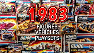 THE BEST YEAR OF GIJOE | 1983 A REAL AMERICAN HERO COLLECTION