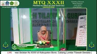 AAN ADRIANI (KAB. BULUKUMBA) I QS. YUNUS AYAT 31 I TILAWAH REMAJA I MTQ XXXII PROV. SUL-SEL 2022