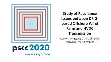 Study of Resonance Issues between DFIG-based Offshore Wind Farm and HVDC Transmission