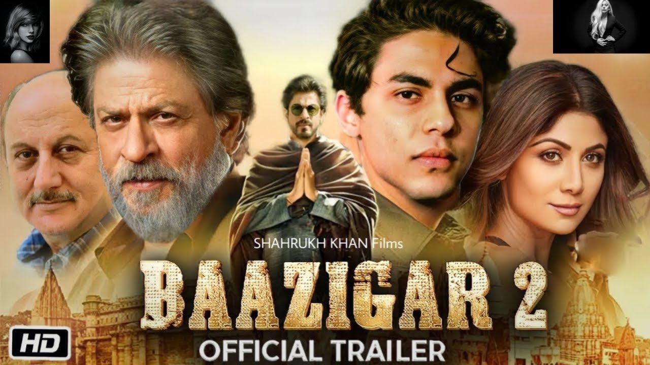 Baazigar 2 : Announcement Soon | Shahrukh Khan | Aaryan Khan | Shilpa Shetty