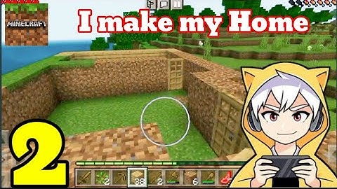 MINECRAFT SURVIVAL ☺☺ GAMEPLAY PART-2 || ANDROID IOS