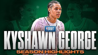 Kyshawn George Season Highlights | Offense & Defense | 2024 NBA Draft