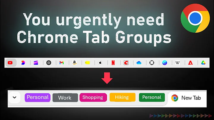 Chrome Tab Groups - Organize Tabs like a Pro