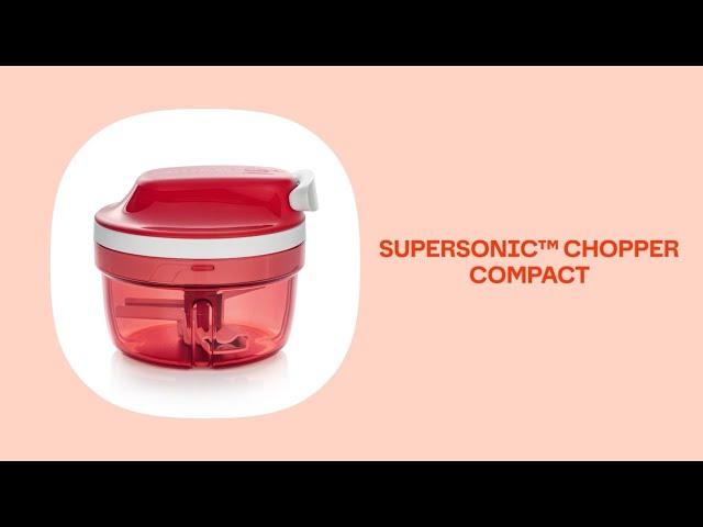 SuperSonic™ Chopper Extra, Chop your cooking time in half with the  SuperSonic™ Chopper Extra! ✨ #tupperware #tupplife #kitchenhacks  #cookinghacks #kitchenware, By Tupperware U.S. & Canada